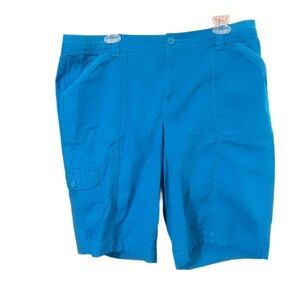 St. John's Bay Blue Women's Shorts 16W